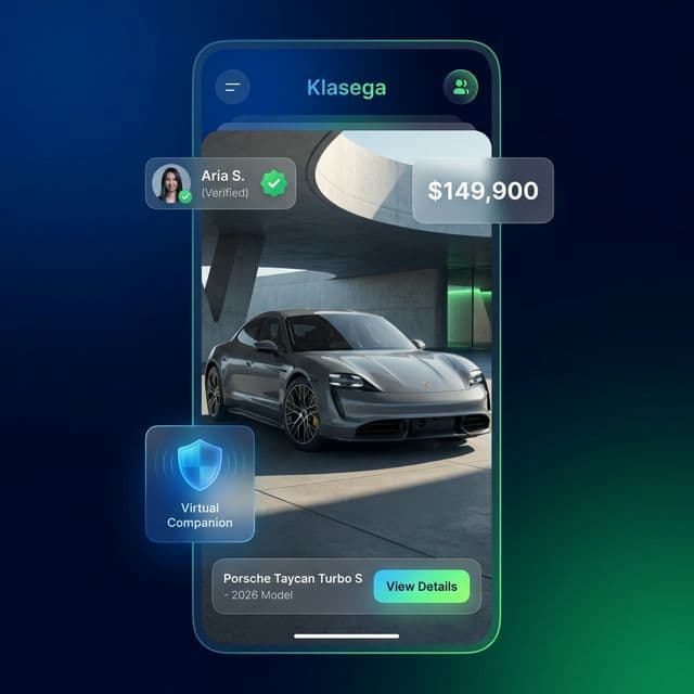 Klasega App Interface